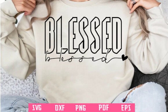 Blessed Quote SVG PNG
