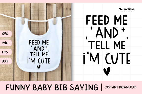 Funny Baby Bib Quote SVG 27 Review: A Playful Design for Real Projects
