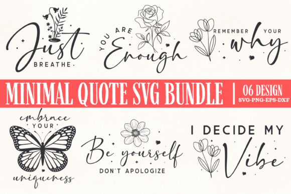 Minimal Quote SVG Bundle Review