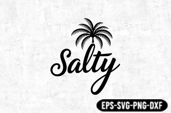Salty Beach Quote SVG Review